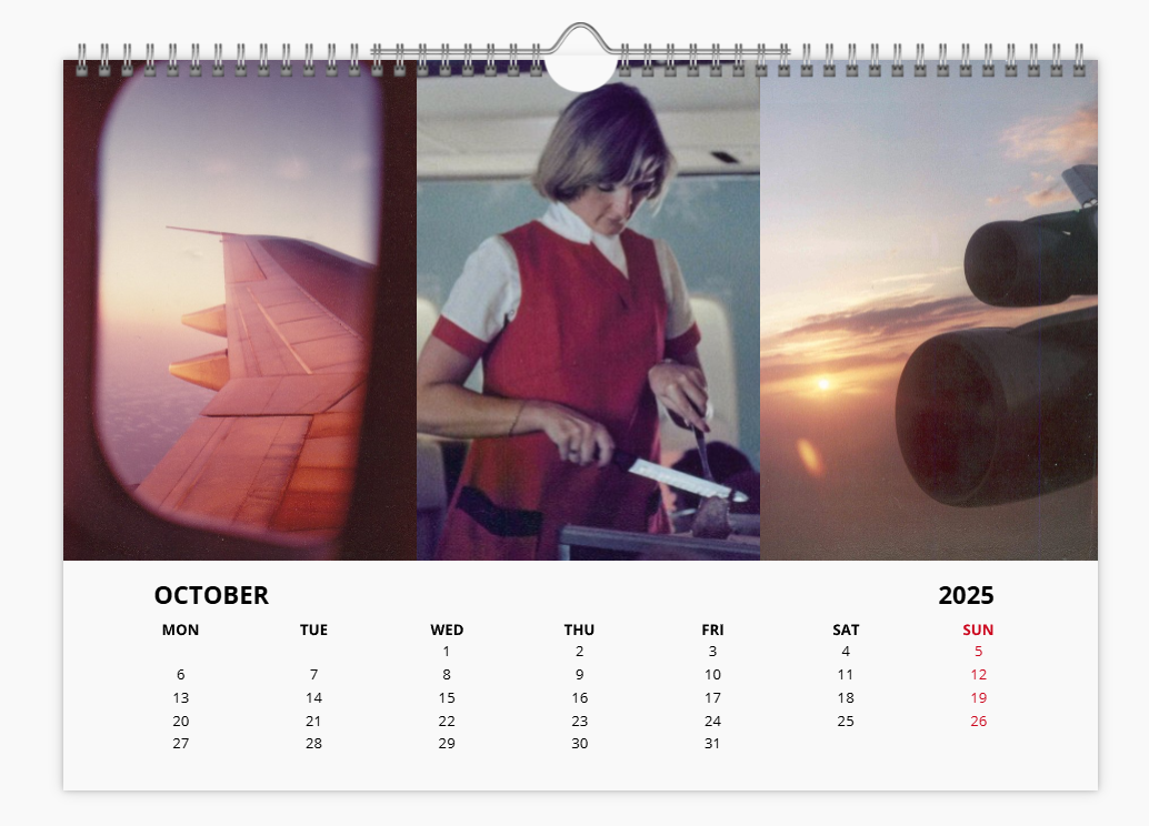 BRITISH AIRWAYS BOEING 747 QUEEN OF THE SKIES 2025 Tribute Calendar A4 WALL Calendar