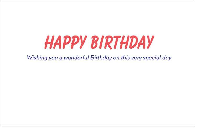 Airbus A380 Birthday Card