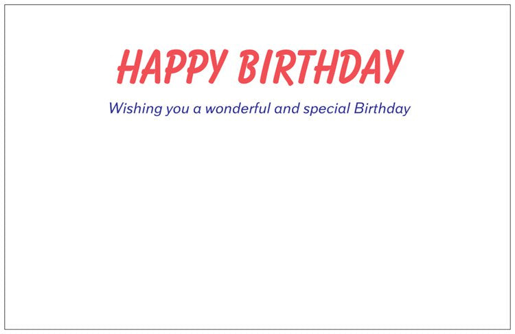 BRITISH AIRWAYS Concorde G-BOAC Birthday Card