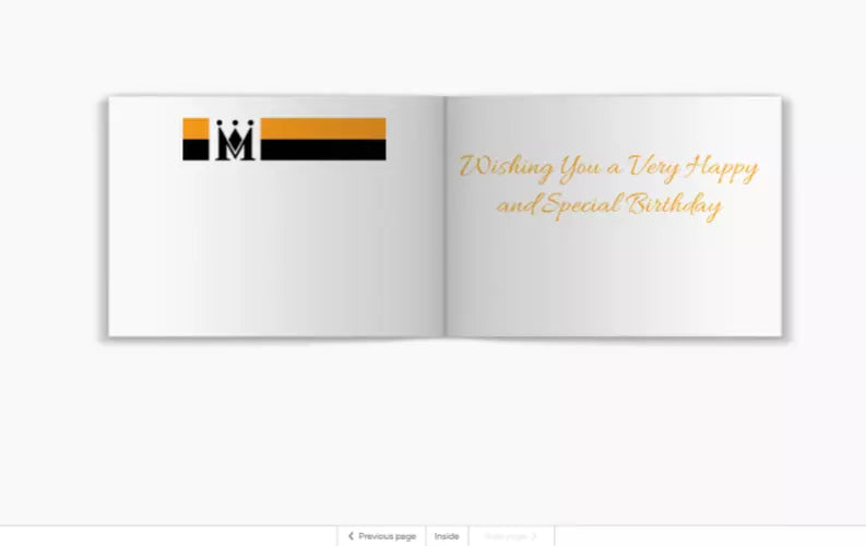 Monarch Airlines Airbus A320 Birthday Card