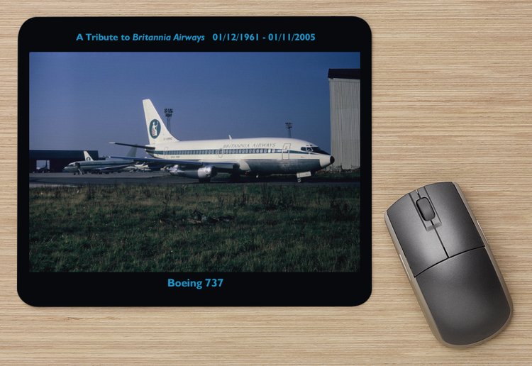 Airline Aircraft Mouse Mats