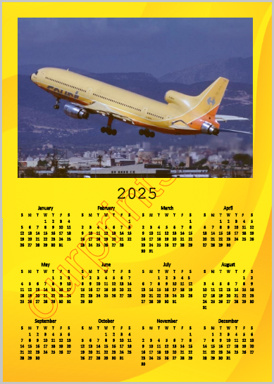 2025 Calendar Fridge Magnets