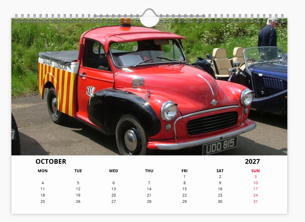 DAN AIR LONDON 2027 Tribute Calendar A4 WALL Calendar