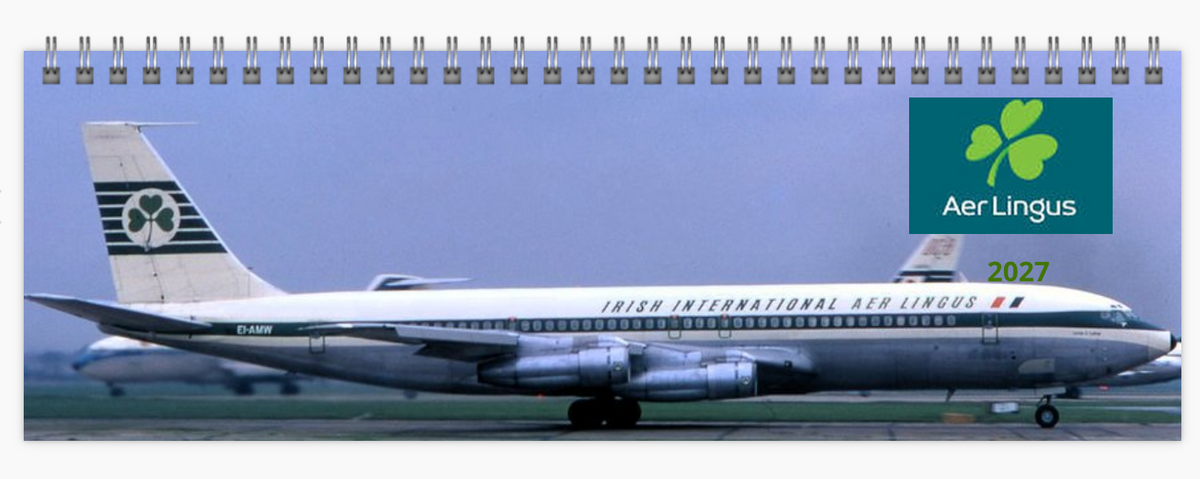 Aer Lingus 2027 Tribute Desk Calendar