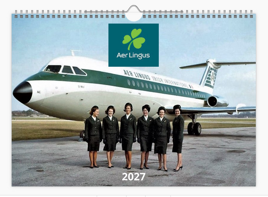 AER LINGUS 2027 Tribute Calendar Wall Calendar A4 Landscape