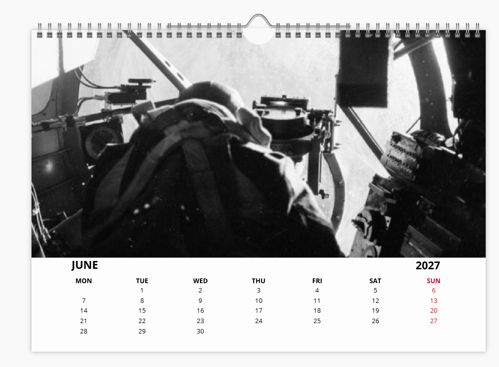 AVRO LANCASTER RAF BOMBER 2027 Aircraft Tribute Calendar A4 WALL Calendar