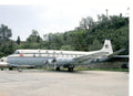 Vintage CAAC Chinese Airlines Vickers Viscount Postcard Unused