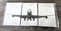 Boeing 747 Canvas Print x 3