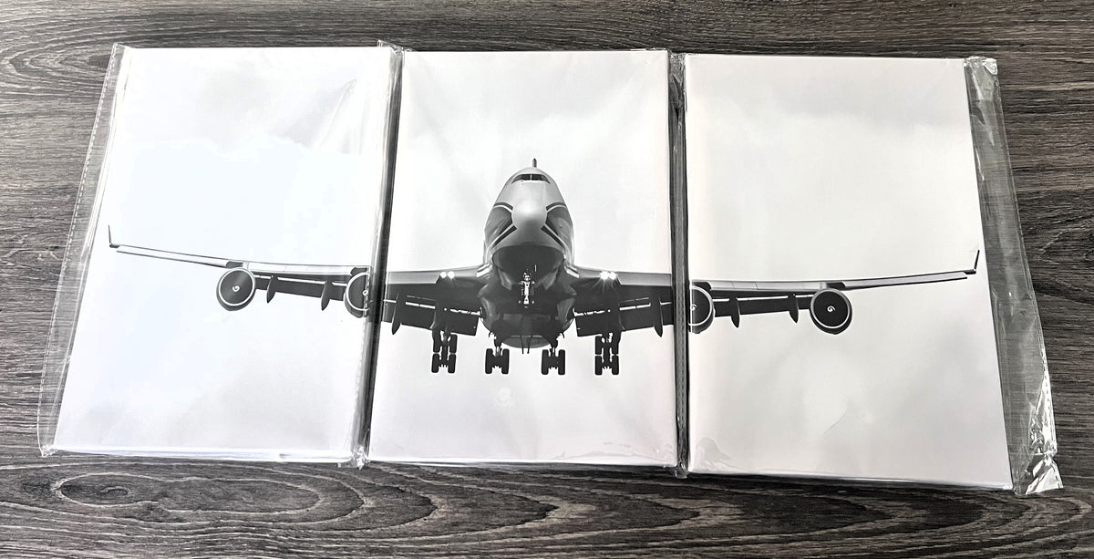 Boeing 747 Canvas Print x 3