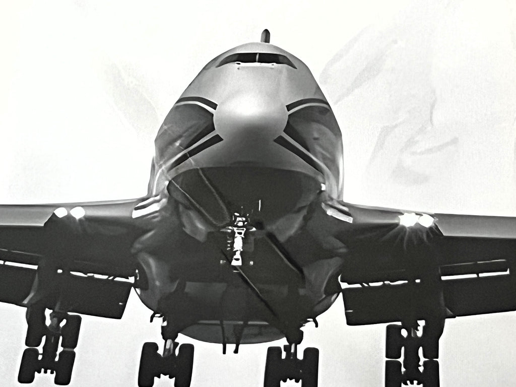 Boeing 747 Canvas Print x 3