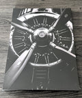 Piston Engine Aircraft Canvas Wooden Frame