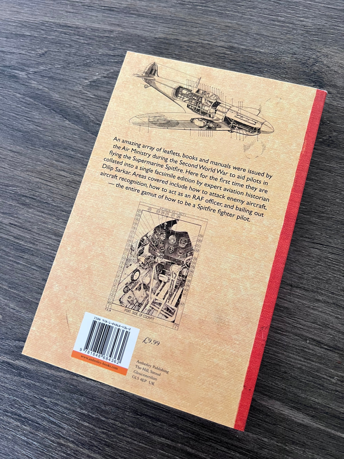 RAF Supermarine Spitfire WWII Fighter Book
